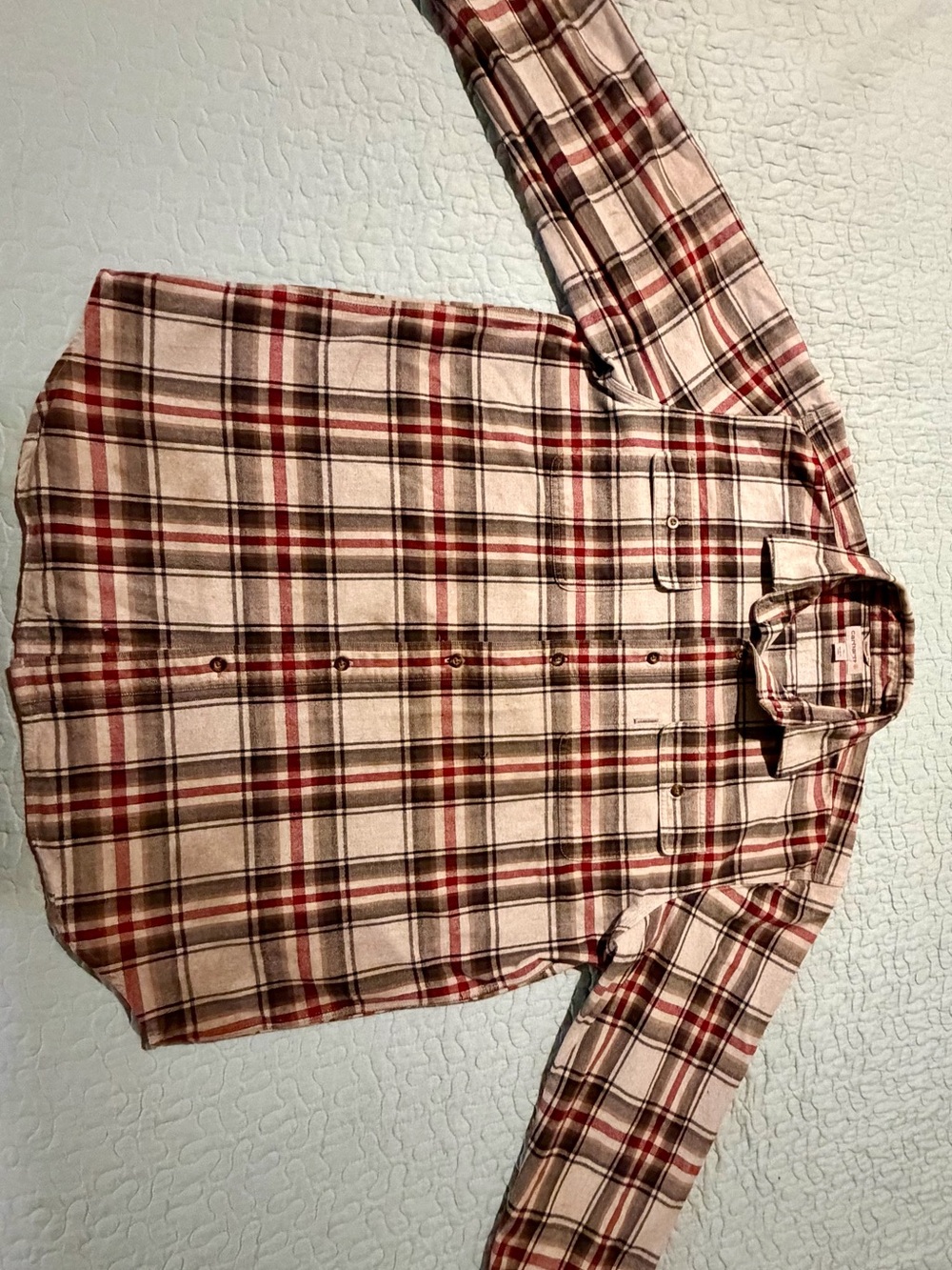 Carhartt Men's Plaid Flannel in XL